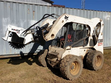 wheel saw for skid steer